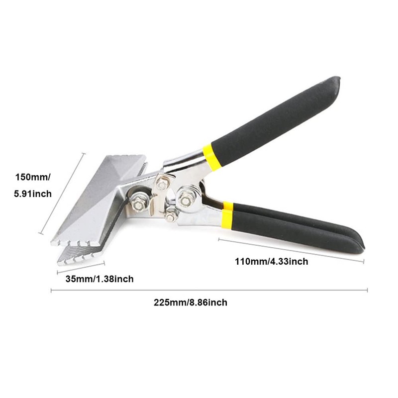 Metal Sheet Bending Pliers, Multifunctional Straight/Curved Metal Former Bender Hand