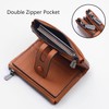 Small Soft Leather Purses for Women, RFID Blocking Women's Credit
