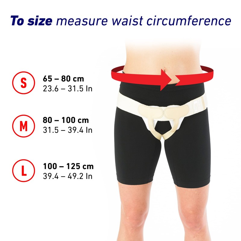 Neo-G Double Lower Hernia Support for Men and Women –