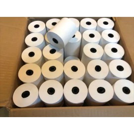 Clover POS 3 1/8" x 220' white, Thermal Printer Cash Registers 50 Rolls 60 GSM