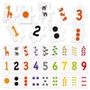 Headu DE52521 Number Puzzle Educational Game Montessori Orange