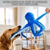Chngeary 2 Pack Octopus Squesky Dog Toys for Large Medium