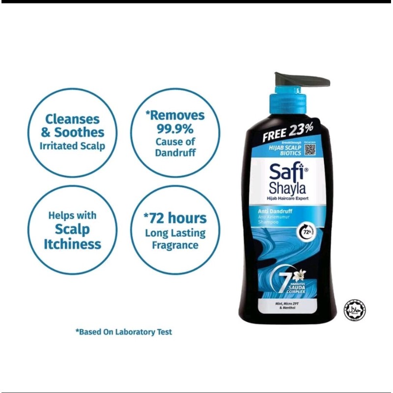 Safi Shayla Shampoo Anti Dandruff 640g