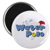 CafePress Water Polo Magnets 2.25" Round Magnet (10 pack)