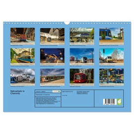 Nahverkehr in Chemnitz (Wandkalender 2026 DIN A3 quer), CALVENDO Monatskalender