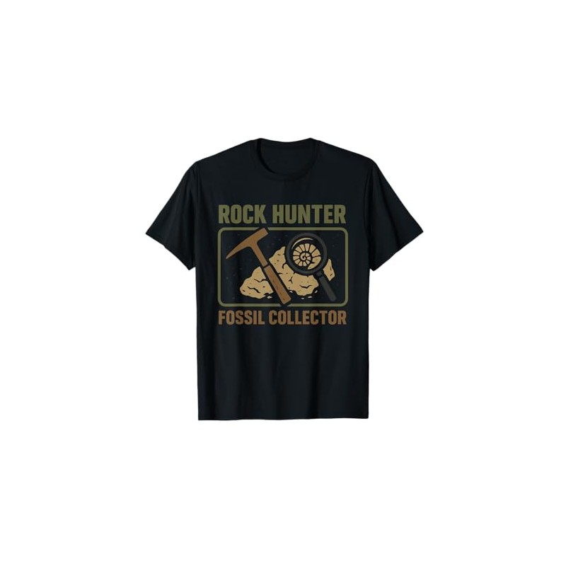Rock Hound Geology Fossil Hunter Mineral Collector Gift T-Shirt