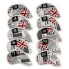 Leather Golf Club Iron Head Covers 10 Piece Set Union