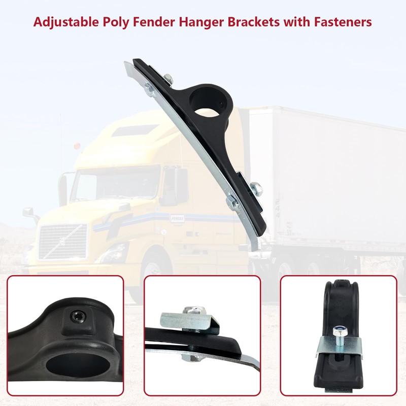 ANAQA 8591000 Fender Mounting Bracket Mount Kit Fit for 19.5"-24.5"