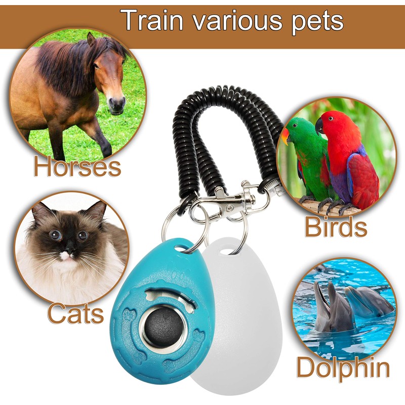 Chadou Training Clicker for Pet Like Dog Cat Horse Bird