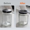 106×38mmsello De Termoencogible Para Mermelada Bote No Imprimir Transparente