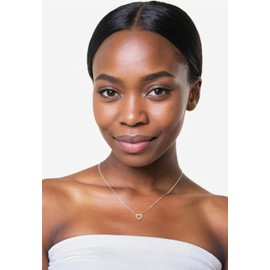 Sofia Milani - Women's Necklace 925 Silver - with Zirconia Stones - Heart Pendant - 50302