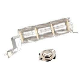 Haüs Parts LA-1044 Dryer Heating Element with Thermostat - Fits Whirlpool, Admiral, Maytag & More - Replaces 31001499, 53-0180, 53-0919, AYE2200AGW, H180