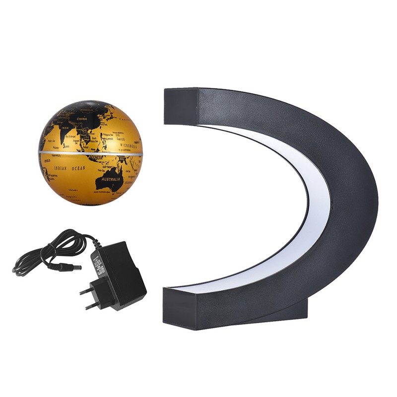3 Inch Magnetic Levitation Floating Globe World Map Globe with