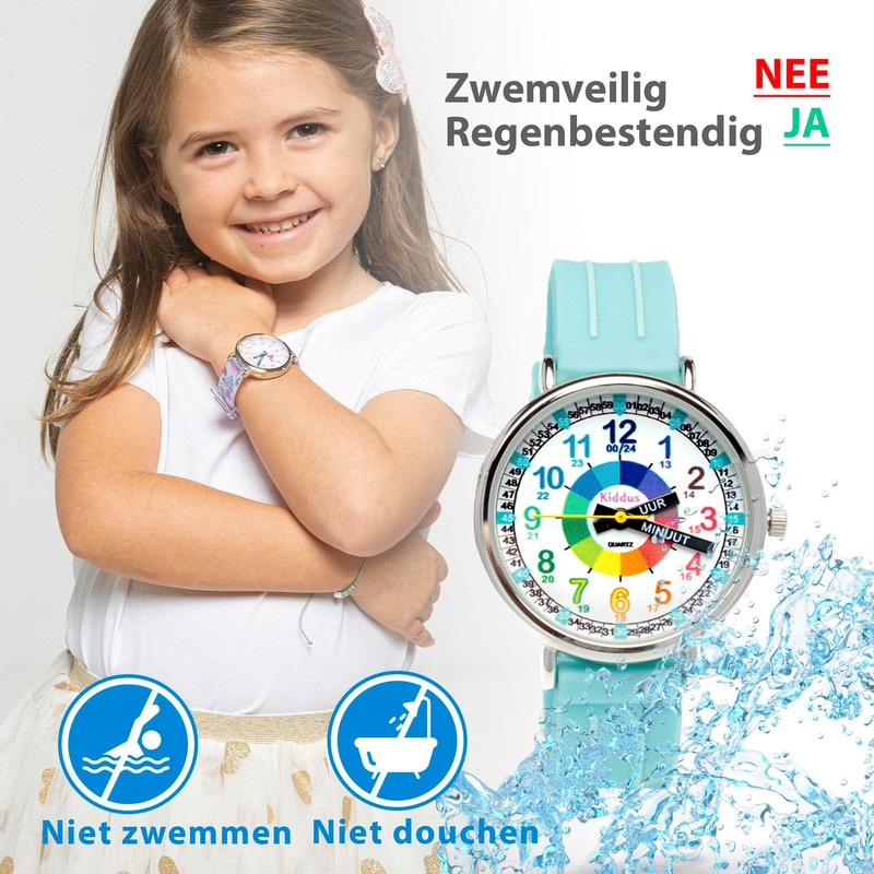 Kiddus Learning Watch for Kids Boys and Girls Analogue Watch