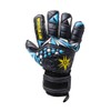 erebos 1000154 Darkness Flat PK Grip Goalie Gloves Black Blue