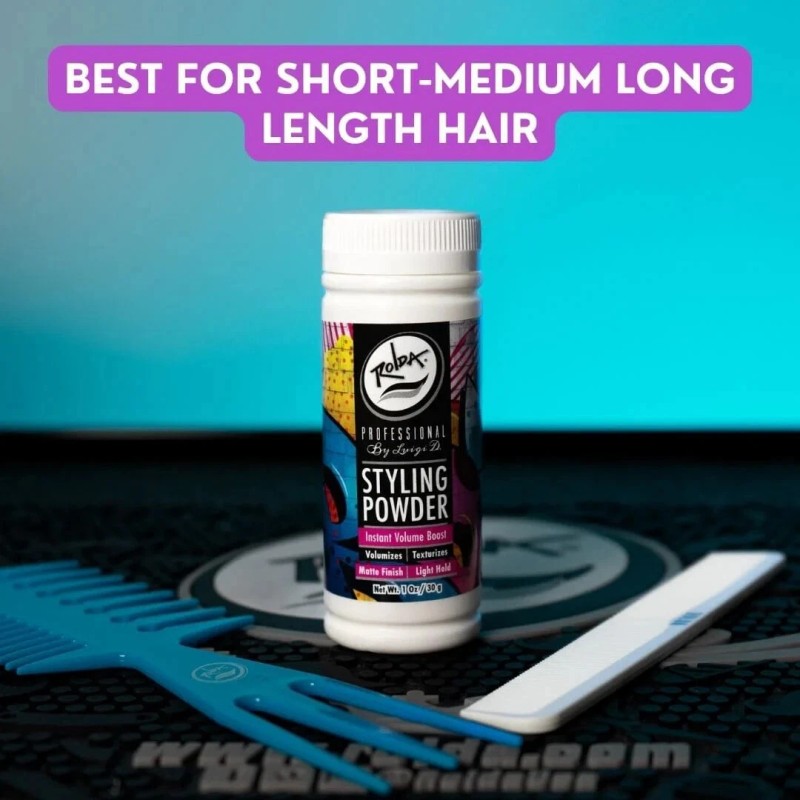 Rolda - Hair Texturizing Styling Powder | Instant Volume Boost,