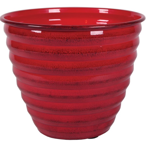 Robert Allen MPT01608 Avondale Classic Flower Pot, 6", Autumn Blaze