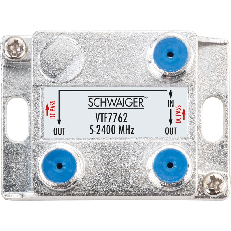 Schwaiger VTF7762 531 - cable splitters or combiners (Silver)