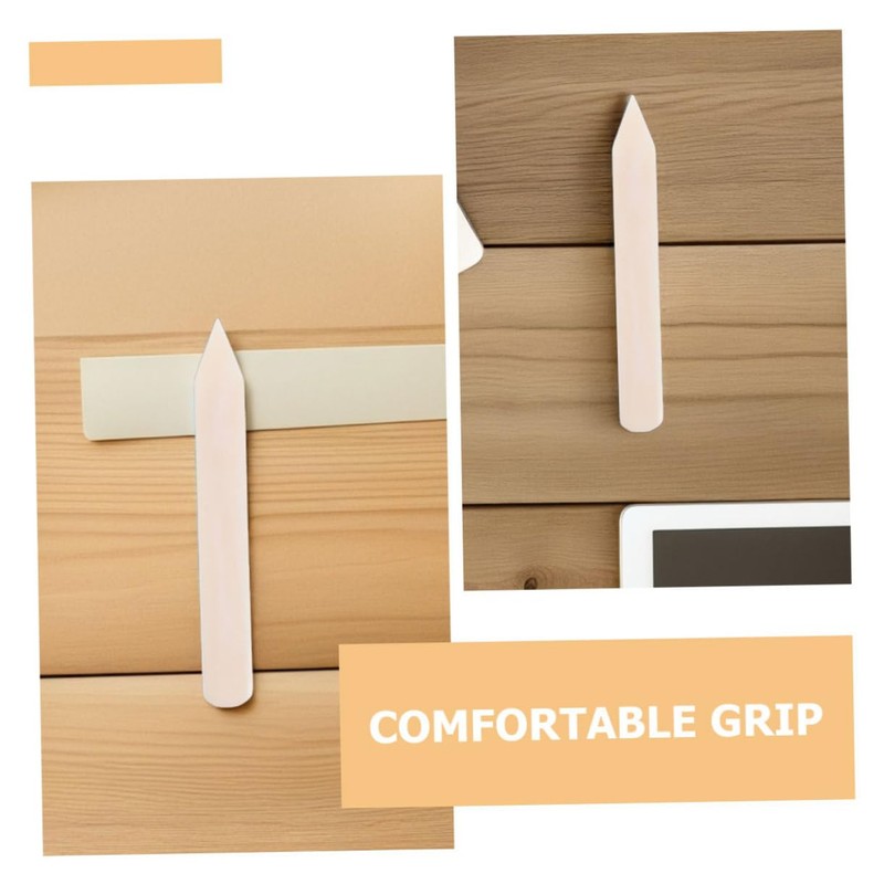 PACKOVE 2pcs Ox Bone Scraper for Clothes Durable Carpet Removal