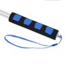 Telescopic Flag Pole, 2 Meters Outdoor Stainless Steel Telescopic Flagpole