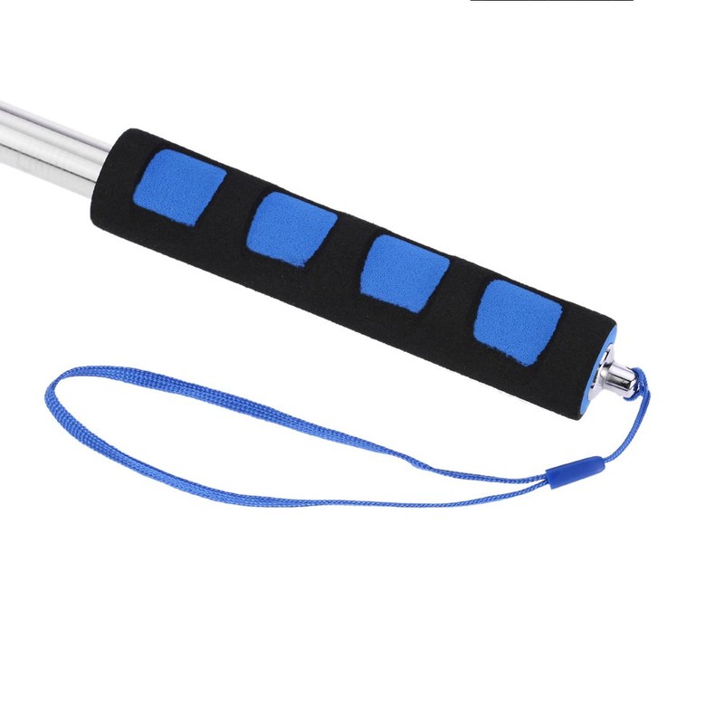 Telescopic Flag Pole, 2 Meters Outdoor Stainless Steel Telescopic Flagpole