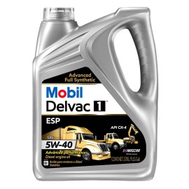Mobil Delvac 1 ESP API CK4 Full Synthetic Diesel Engine Oil 5W-40 - 1 Gallon
