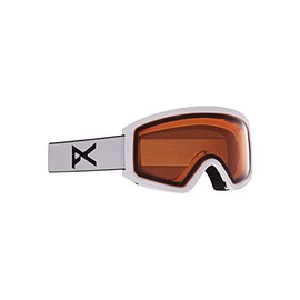 Burton Anon Ski Snowboard Kids Goggles, Tracker 2.0 Goggles, Low Bridge Fit, WHITE/AMBER