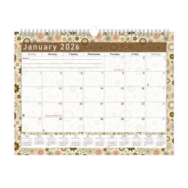 Pelican-Industrial 2025 - 2026 Monthly Spiral-Bound Wall / Desk Calendar - 18 Months (Edition #020)