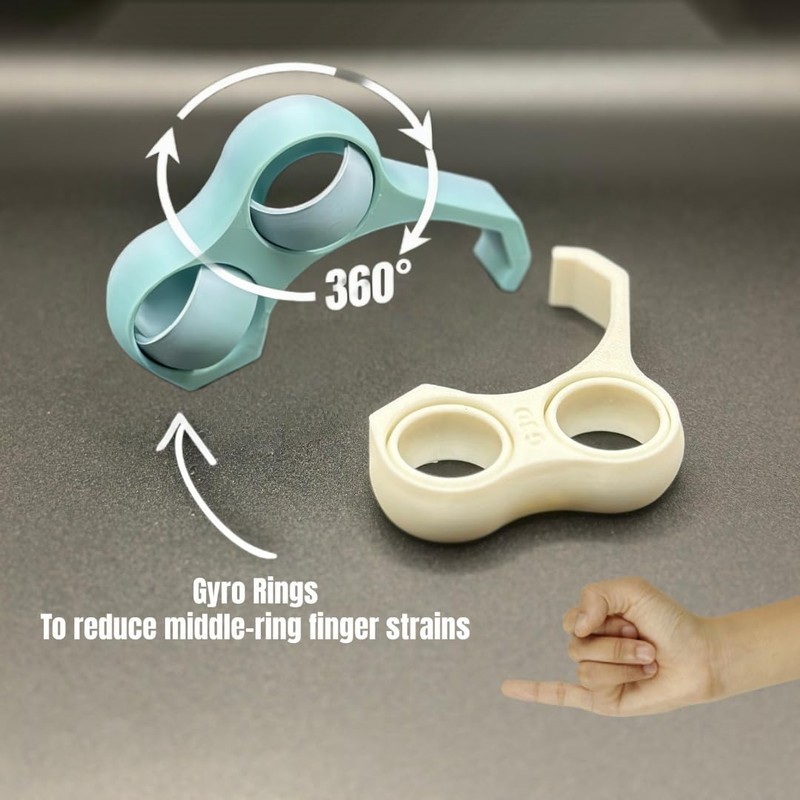 ENOMIN 3D Printed Phone Finger Holder- 360° Rotatable Ring to