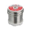 Safe-Flo 29025 Wire Solder, 1 Lb. Bulk, Solid, Silver Gray