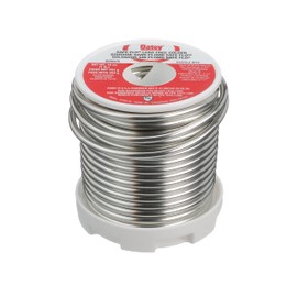 Safe-Flo 29025 Wire Solder, 1 Lb. Bulk, Solid, Silver Gray