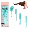 Dbmb  4 Cepillos Peines Para Cabello Rizado Peinado Extensiones