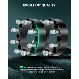 SCITOO 4X 8x170 2 inch Wheel Spacers 8x170mm 8 Lug 14x1.5 Studs 130mm Compatible with for F-250 for F-350 Super Duty