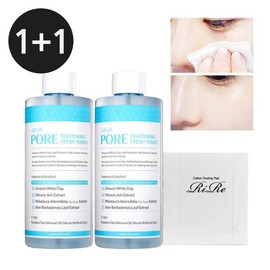 1+1+필링패드증정 리르 모공각질 관리 전용 대용량토너 1+1+Peeling Pad Giveaway Lir Pore Exfoliating Specialty Large Capacity Toner