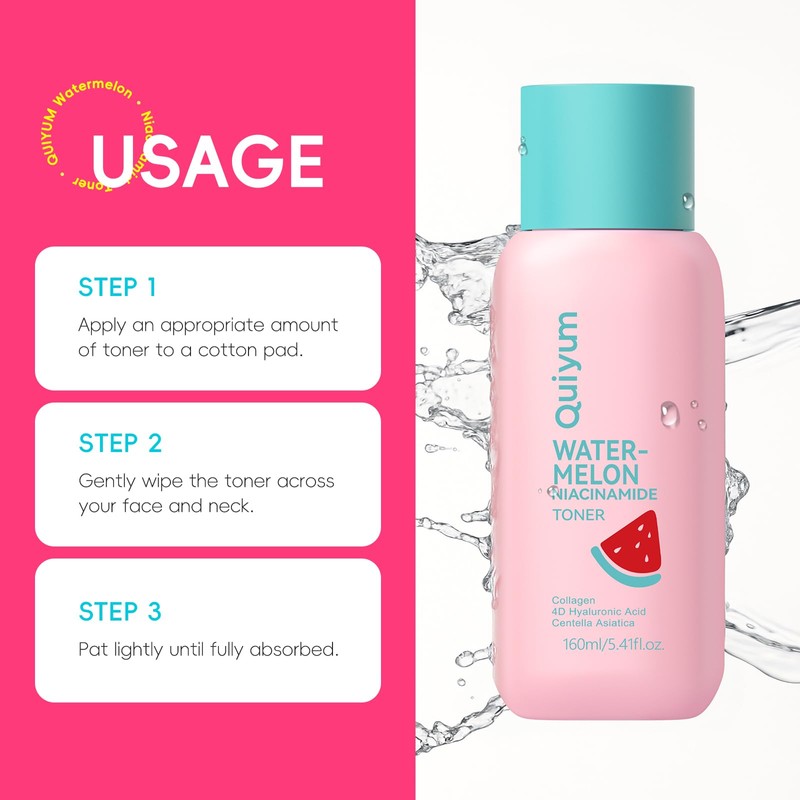 Watermelon Hydration Facial Toner - Facial Skincare 5.41 Fl.oz
