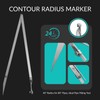 ZGTools Contour Radius Marker - Up to 40" Radius, Aluminum
