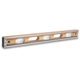 MARSHALLTOWN Crick Levels, with Cushioned Rubber Ends, Clear Vial Color, 24 Inch Length, Made In The USA, 24CLEVCRB