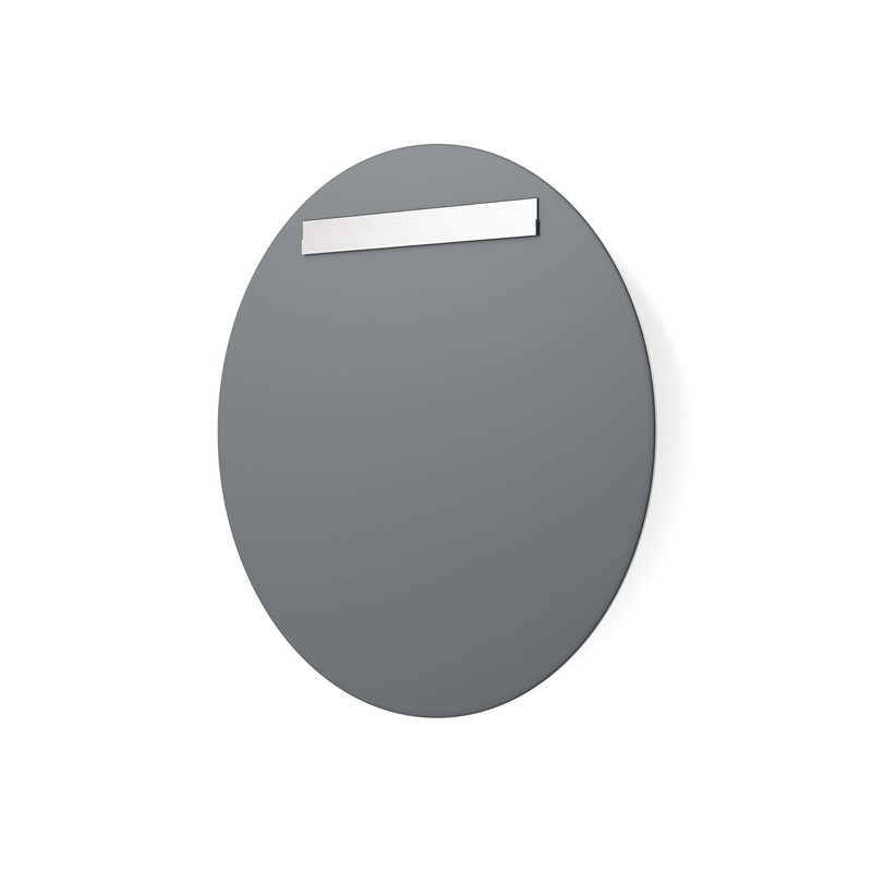 Better Bevel 24" x 24" Frameless Round Mirror | Polished