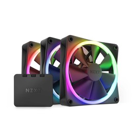 NZXT Kit 3 Ventiladores F120 120MM Negro RGB