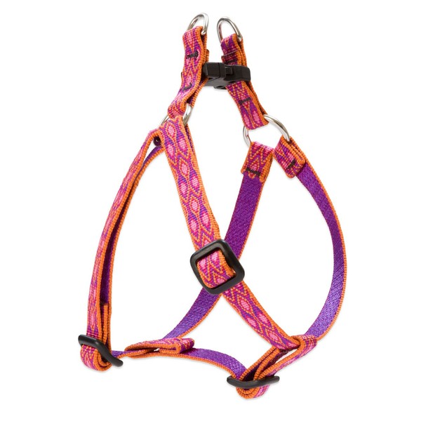 LupinePet Originals 1/2" Alpen Glow 10-13" Step In Harness for Extra Small Dogs