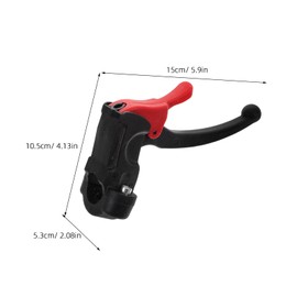 DOITOOL Wheelchair Handbrake Plastic Side Assembly Ergonomic Brake Lever General Compatible Easy Installation 1 Pair