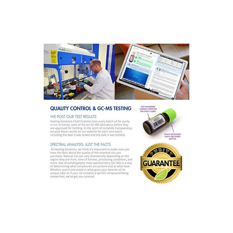 Healing Solutions 120ml Oils - Frankincense Essential Oil - 4