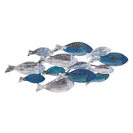 Danya B. FHB6563 School of Fish Modern Metal Wall Art â Perfect for Coastal, Nautical, Beach, or Boat DÃ©cor â Metal Wall DÃ©cor