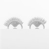 EMILYSTORES Press On Pre-Glued False Eyelashes, Wispy Light Texture Self