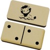 Azeeda 'Cute Sketchy Lion ' Domino Set & Box (DM00048676)