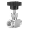 LALOCAPEYO Straight Needle Valve for Water Gas Oil for Water