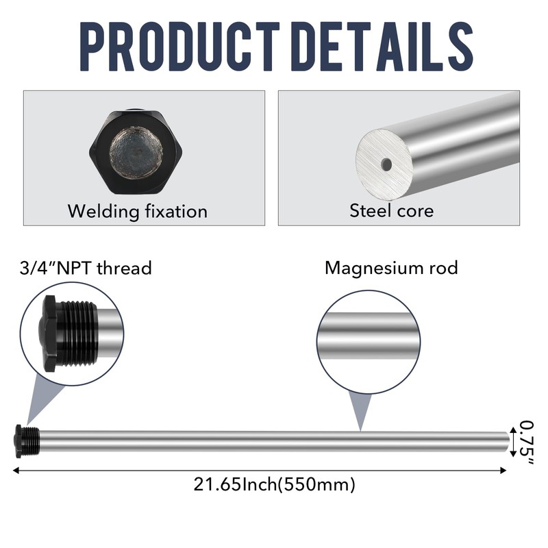 Anode Rod for hot Water Heater Water Heater Anode Rod.42