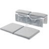 Neoprene Light Gray Rectangle Outdoor Swimming Kneeler Pad Indoor Bathroom