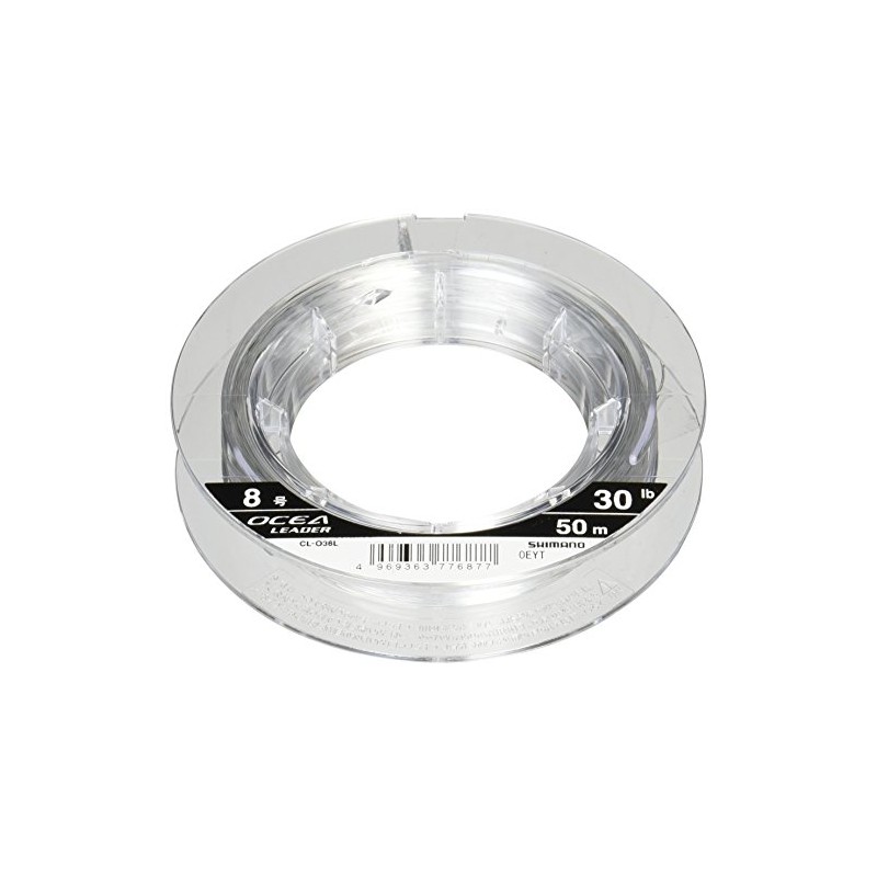 シマノ(SHIMANO) ショックリーダー オシア EX フロロカーボン 50m 8号 30lb クリア CL-O36L