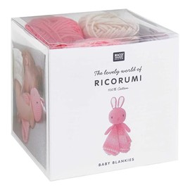 Rico Design Ricorumi Crochet Set Baby Blankies Rabbit